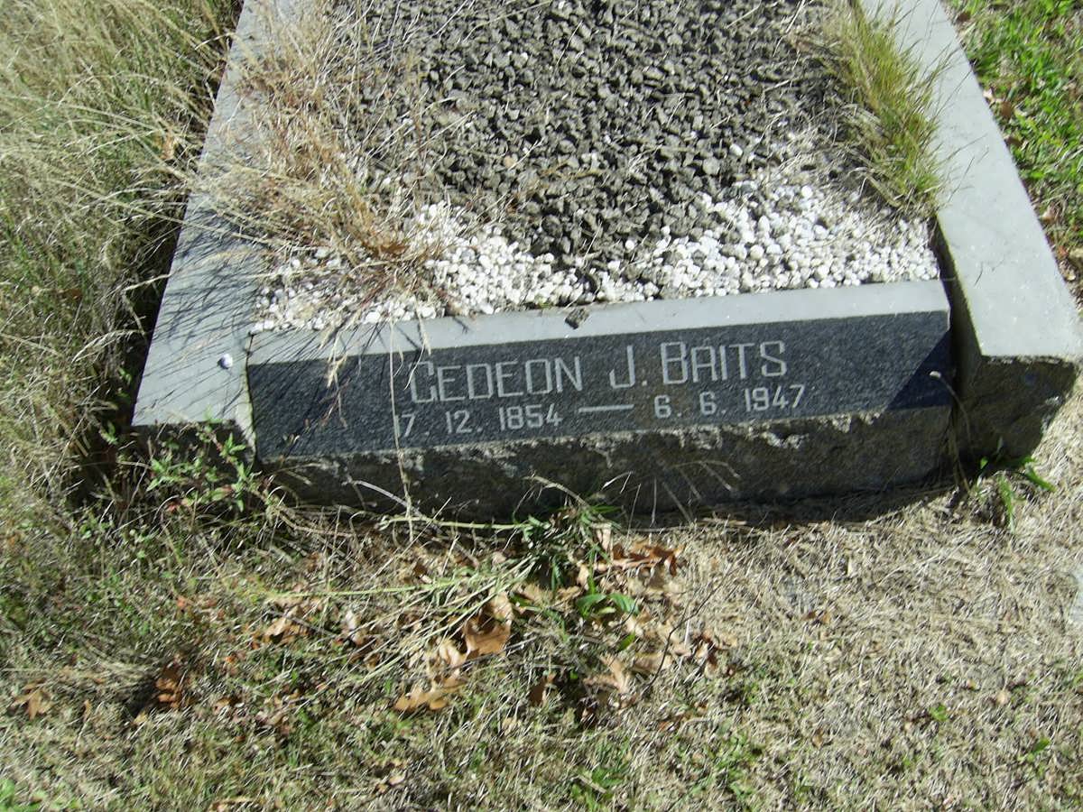 BRITS Gedeon J. 1854-1947