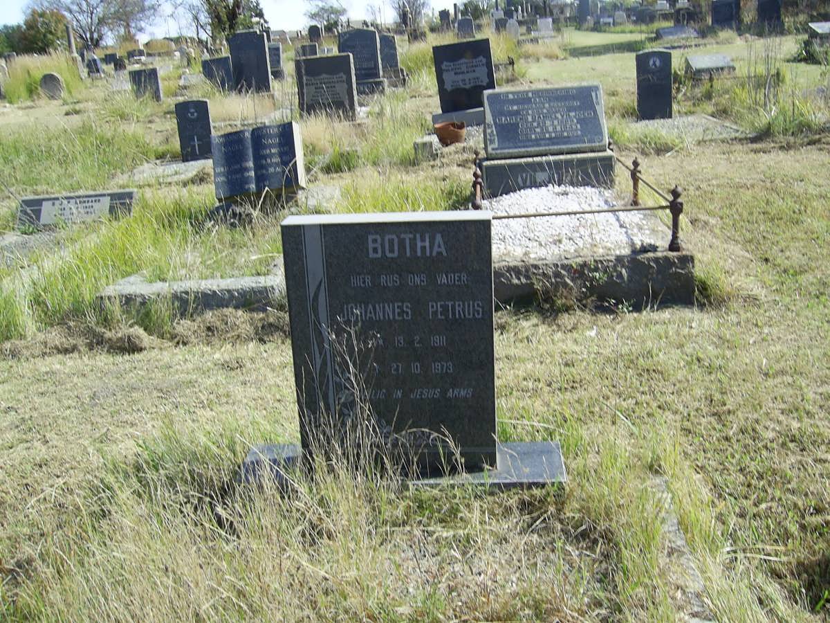 BOTHA Johannes Petrus 1911-1973