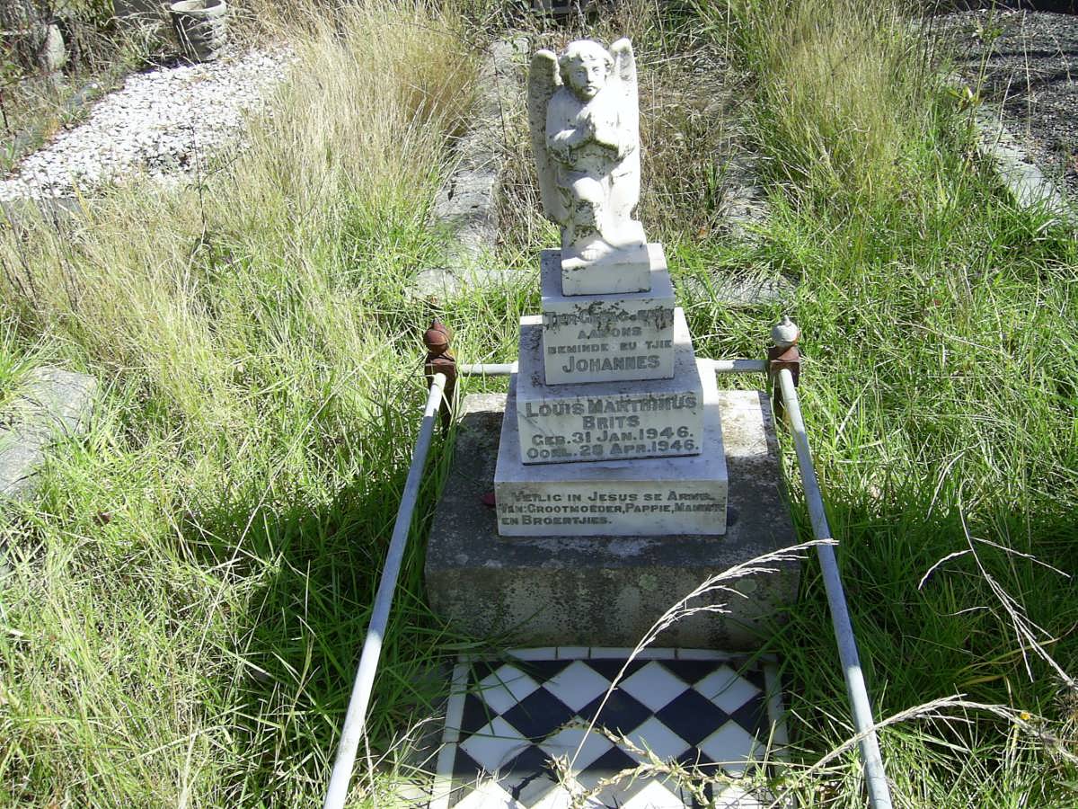 BRITS Johannes Louis Marthinus 1946-1946