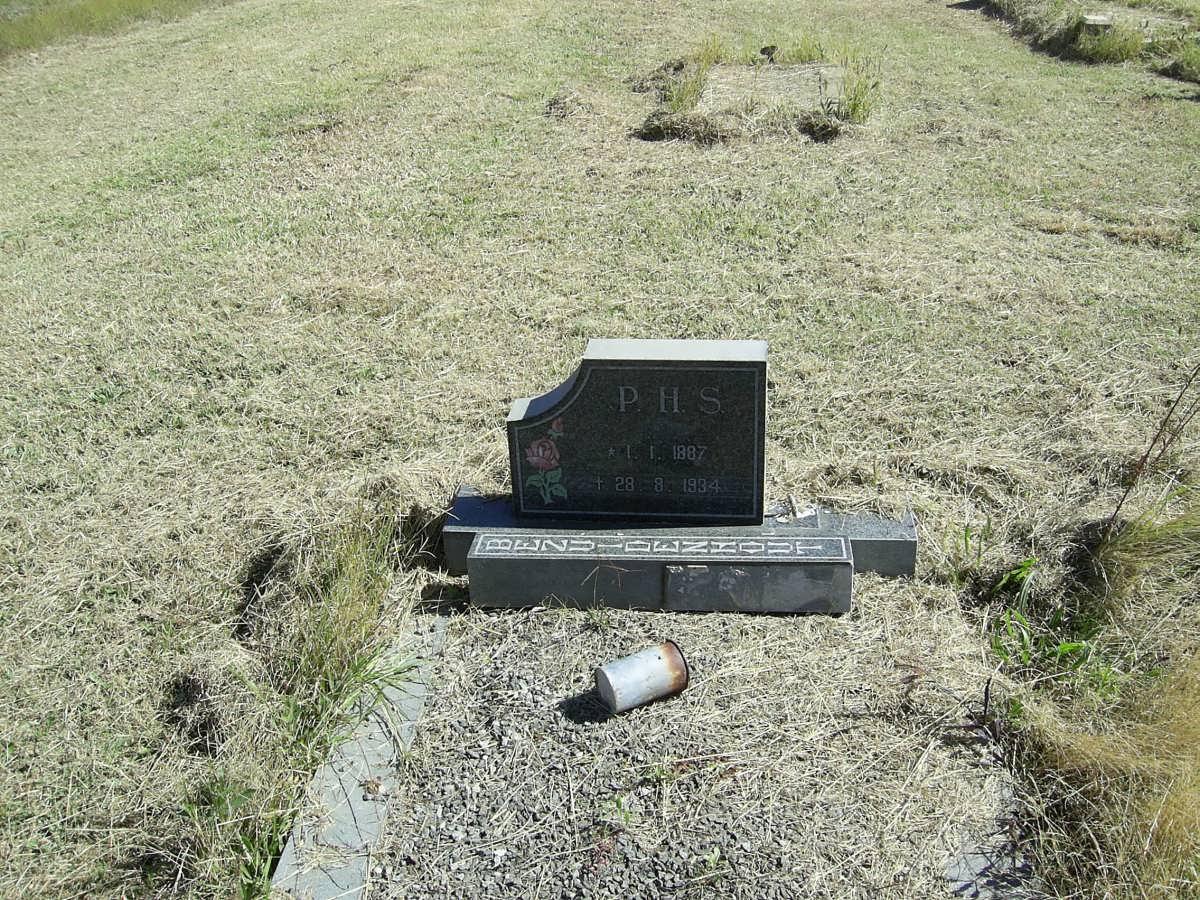 BEZUIDENHOUT P.H.S. 1887-1934