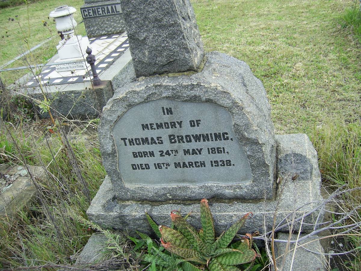 BROWNING Thomas 1861-1938