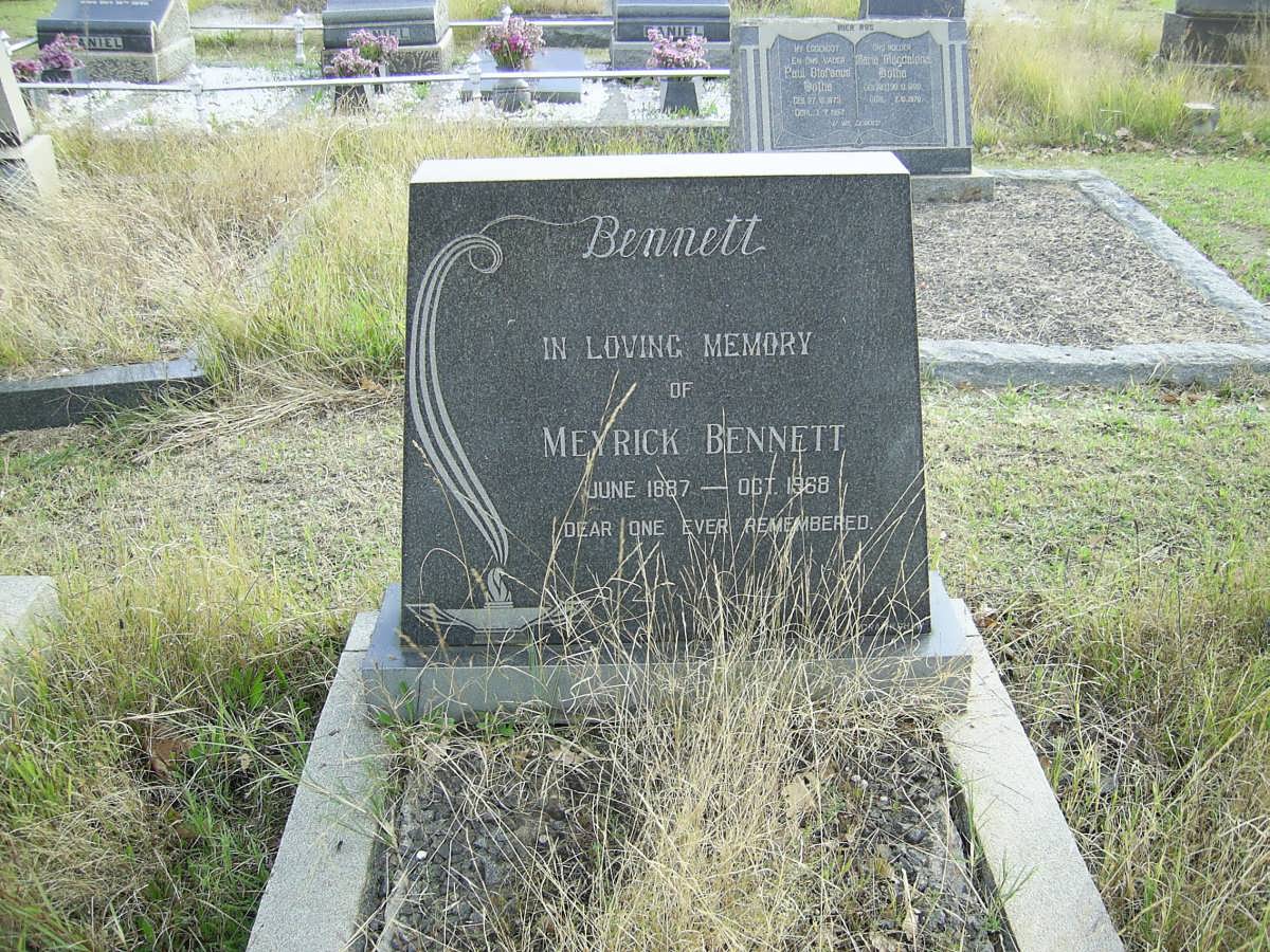 BENNETT Meyrick 1887-1968