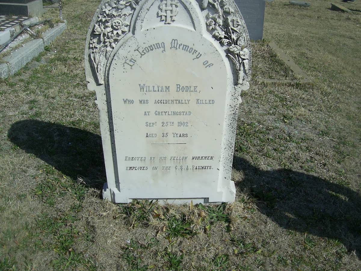 BODLE William  -1902