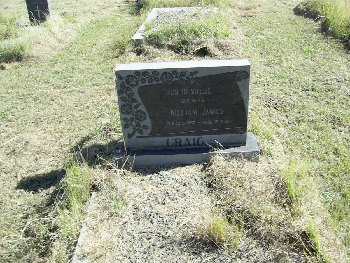 CRAIG William James 1862-