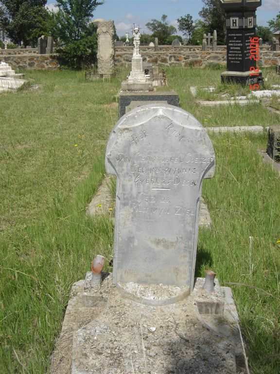 COETZEE Jan Christoffel 1867-1936