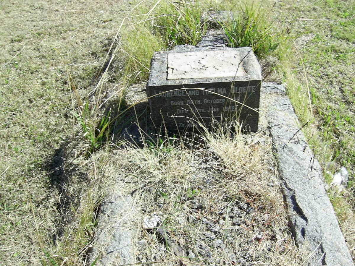 CLOETE Laurence 1929-1942 :: CLOETE Thelma 1929-1942