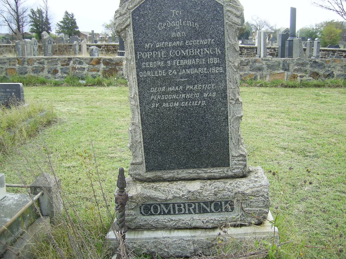 COMBRINCK Poppie 1881-1929