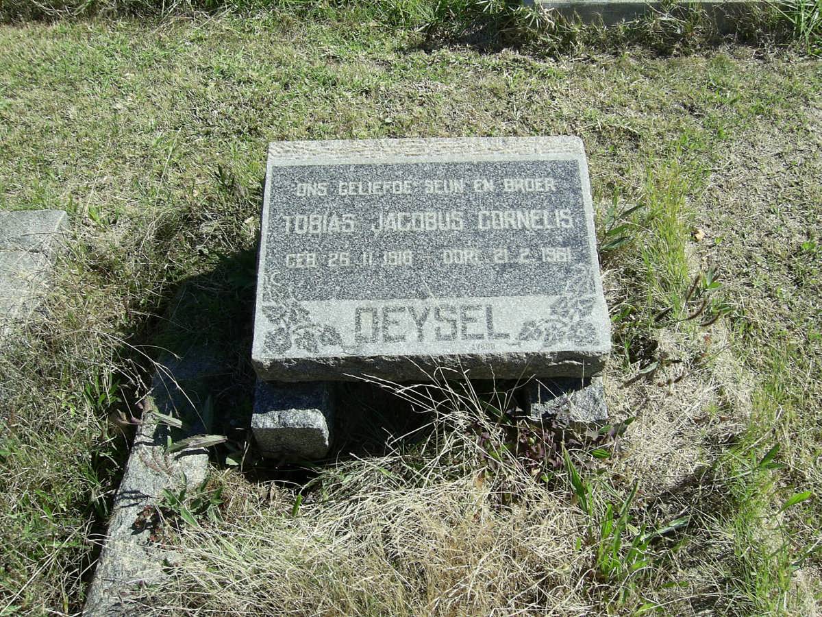 DEYSEL Tobias Jacobus Cornelis 1918-1961