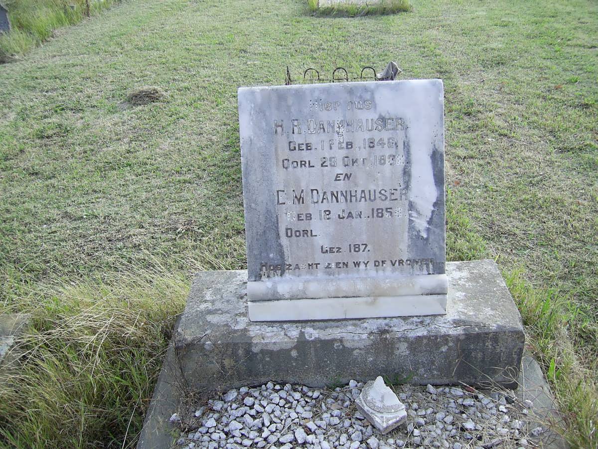 DANNHAUSER H.R. 1848-1932 &amp; C.M. 1853-