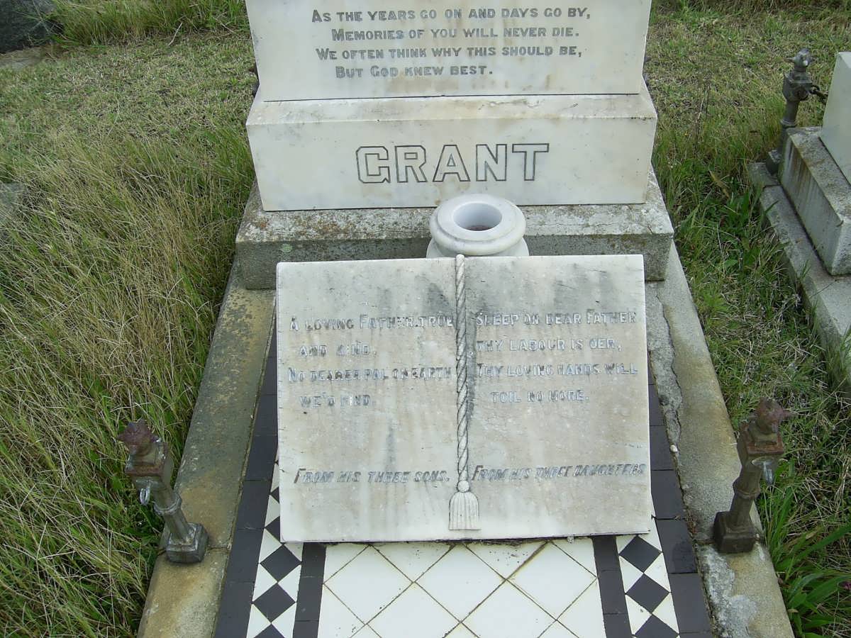 GRANT George Walter 1868-1937
