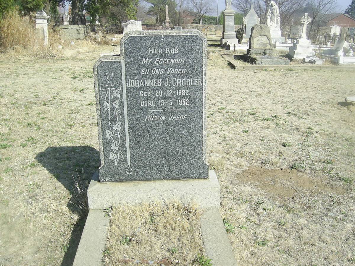 GROBLER Johannes J. 1882-1952