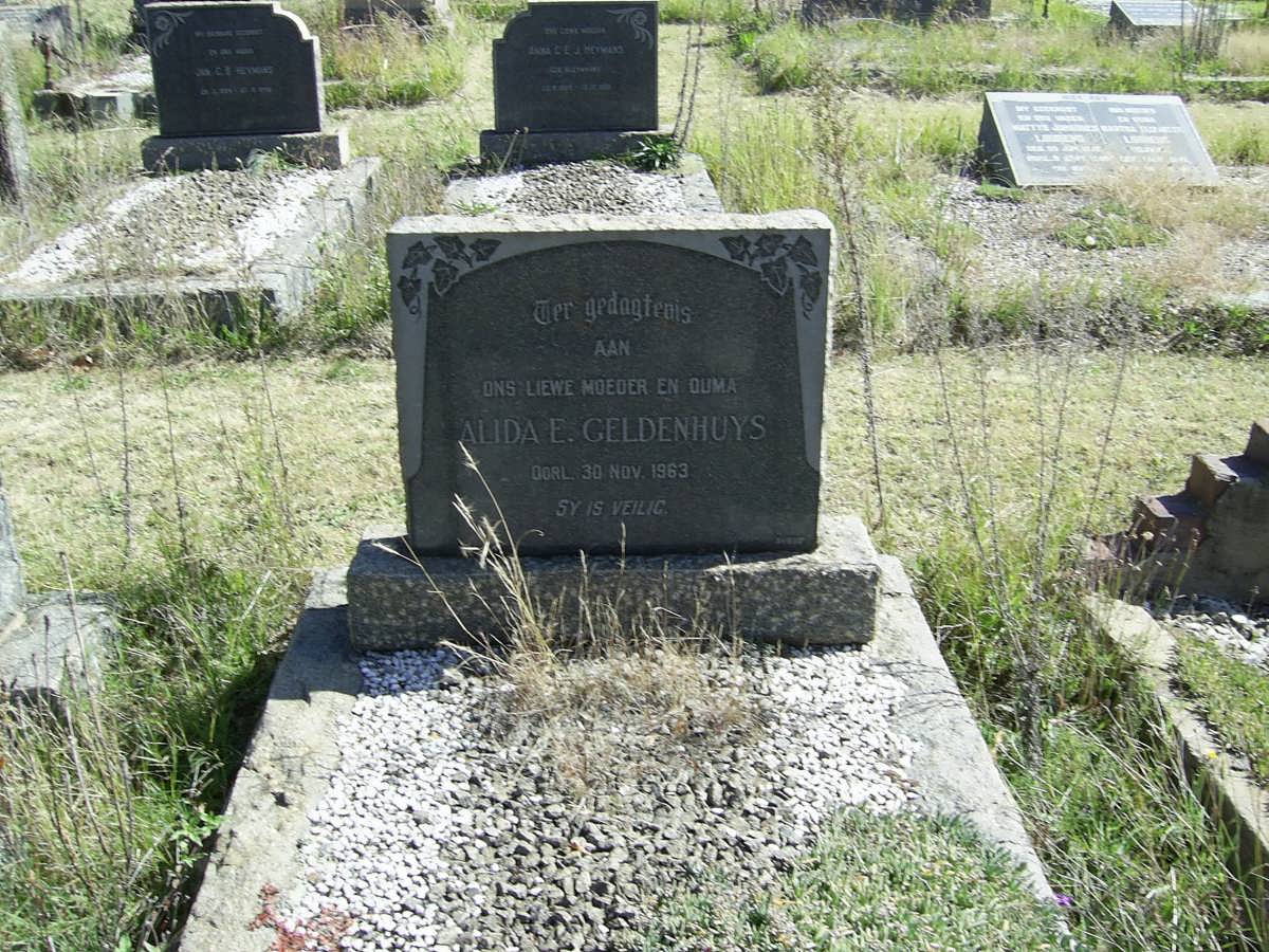 GELDENHUYS Alida E. -1963