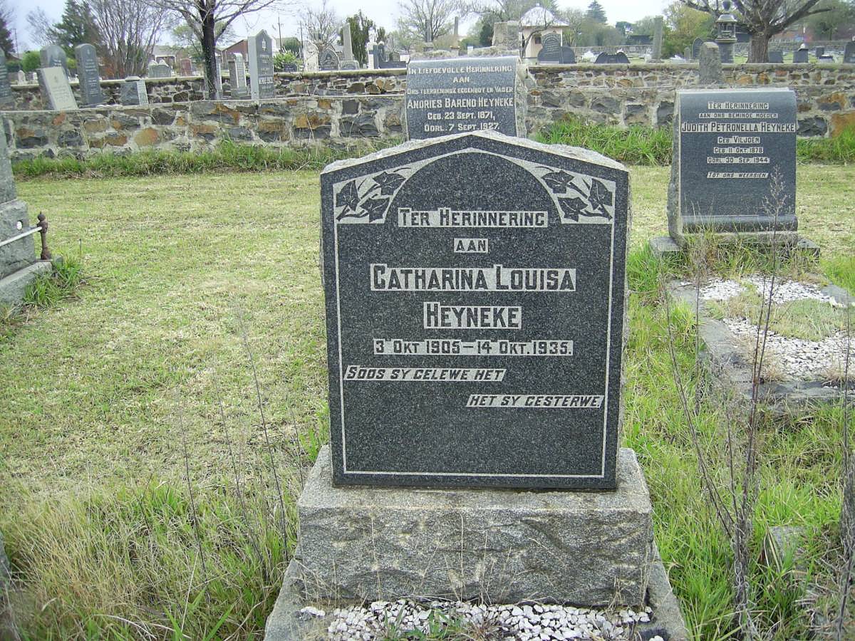 HEYNEKE Catharina Louisa 1905-1935