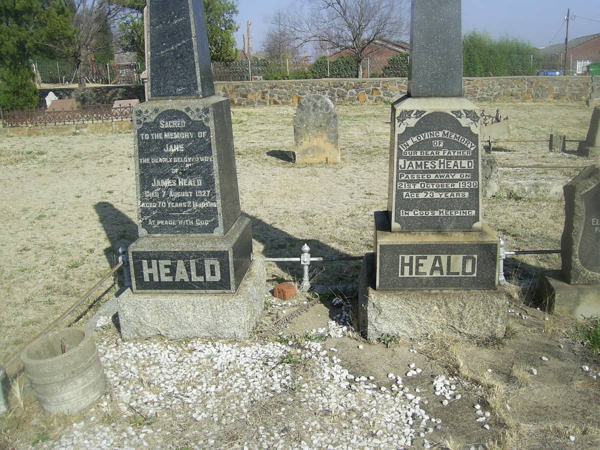 HEALD James  -1930 &amp; Jane  -1927