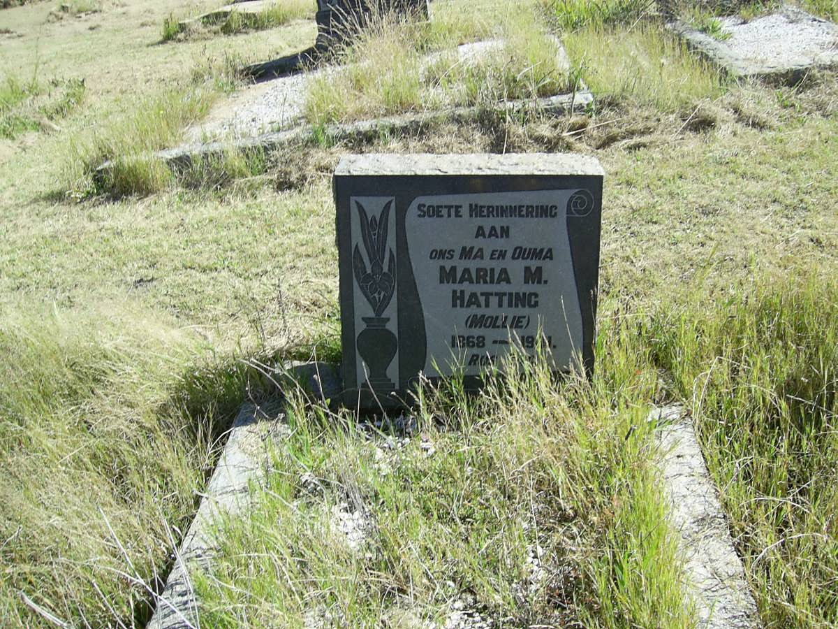 HATTING Maria M. 1868-19??