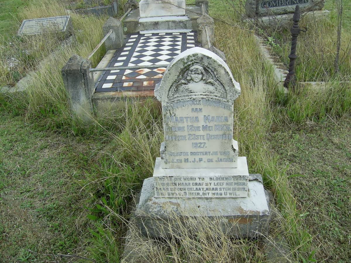 JAGER Martha Maria, de 1925-1927