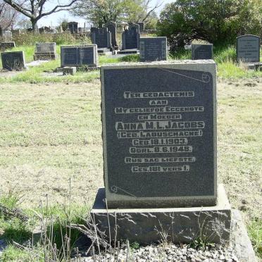 JACOBS Anna M.L. nee LABUSCHAGNE 1903-1948