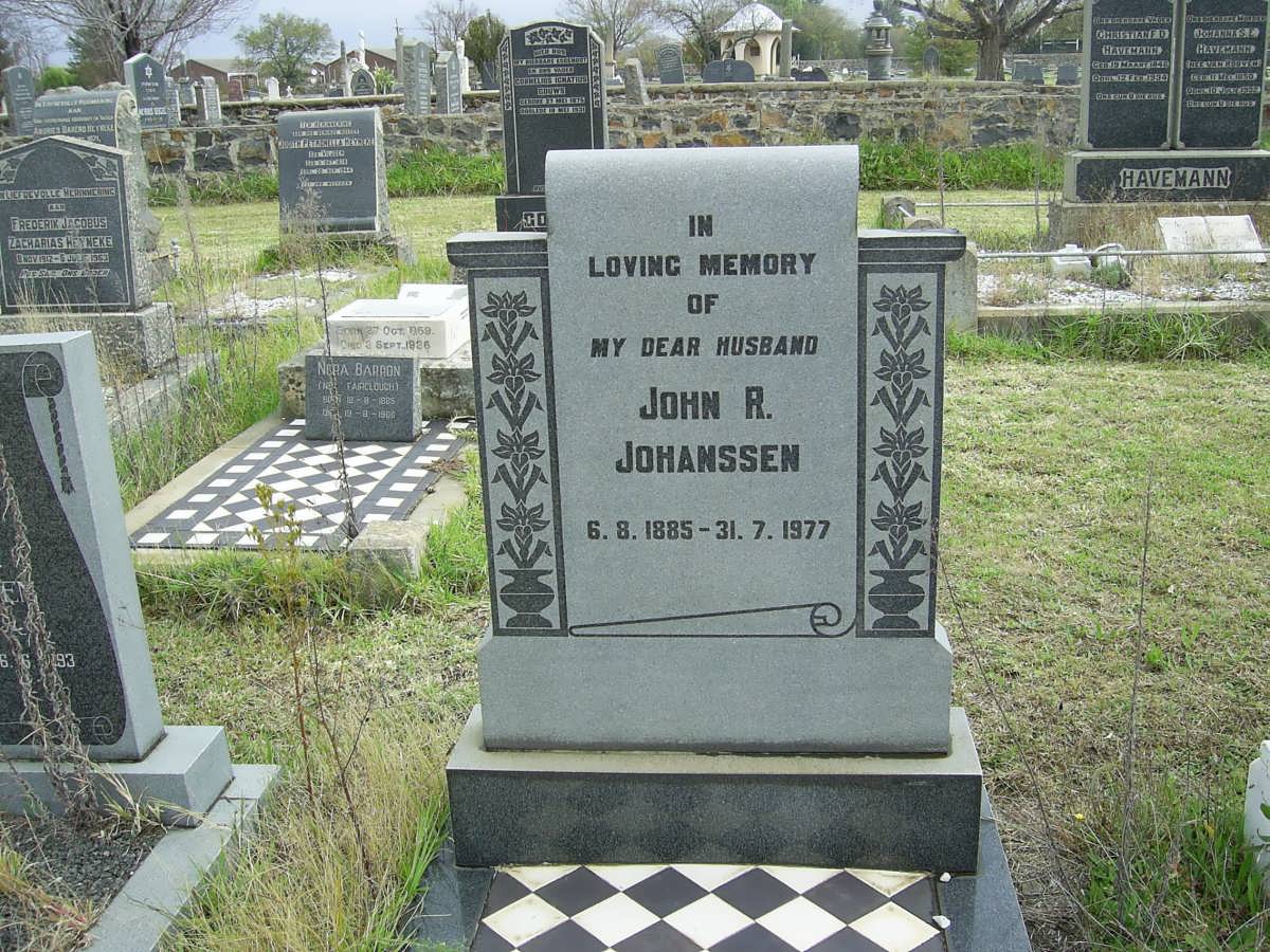 JOHANSSEN John R. 1885-1977