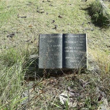 KRIEL Gabriel Gerhardus 1896-1944