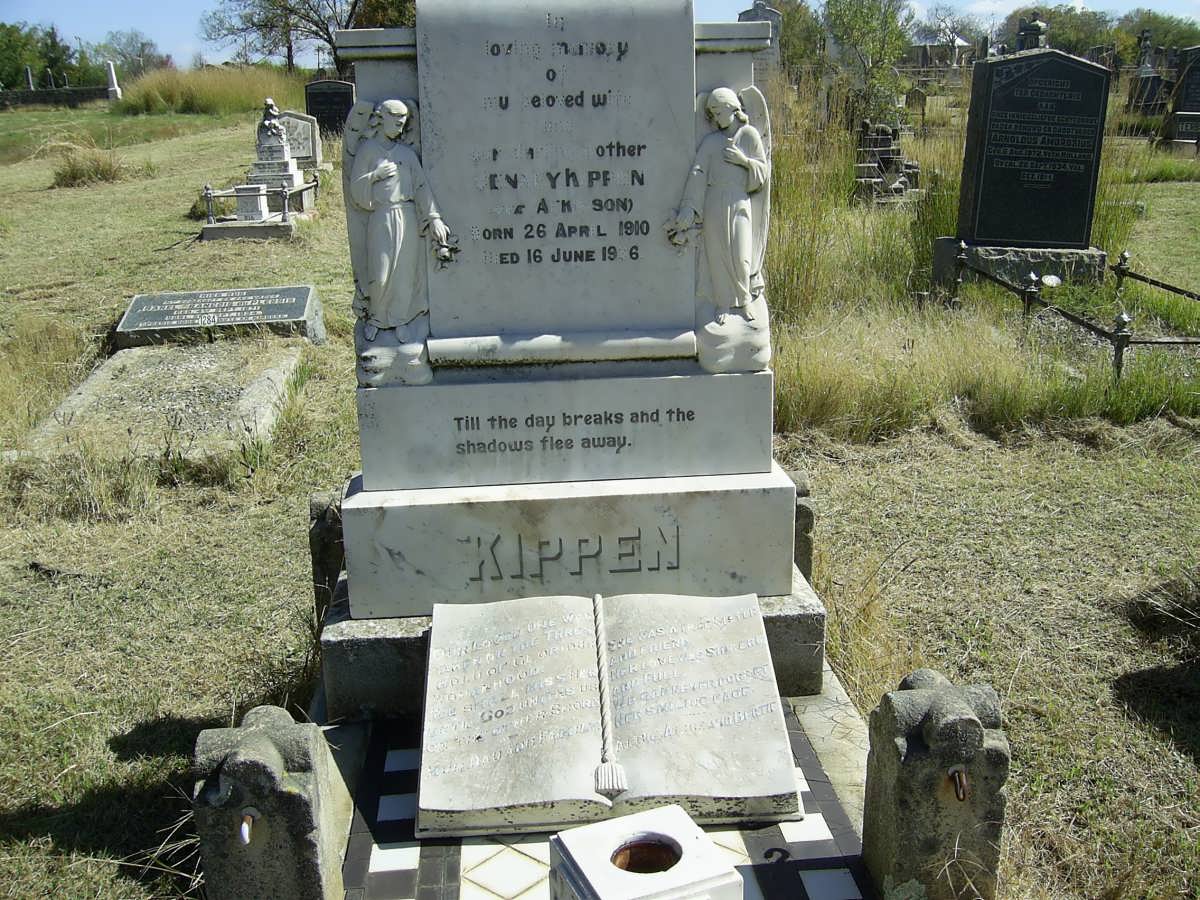 KIPPEN Jennie nee ATKINSON 1910-1936