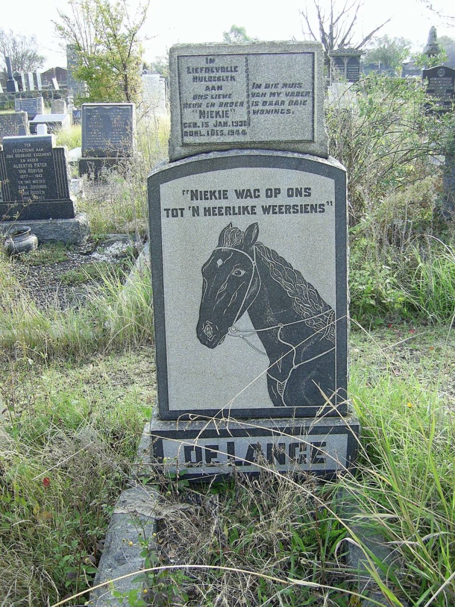 LANGE Niekie, de
