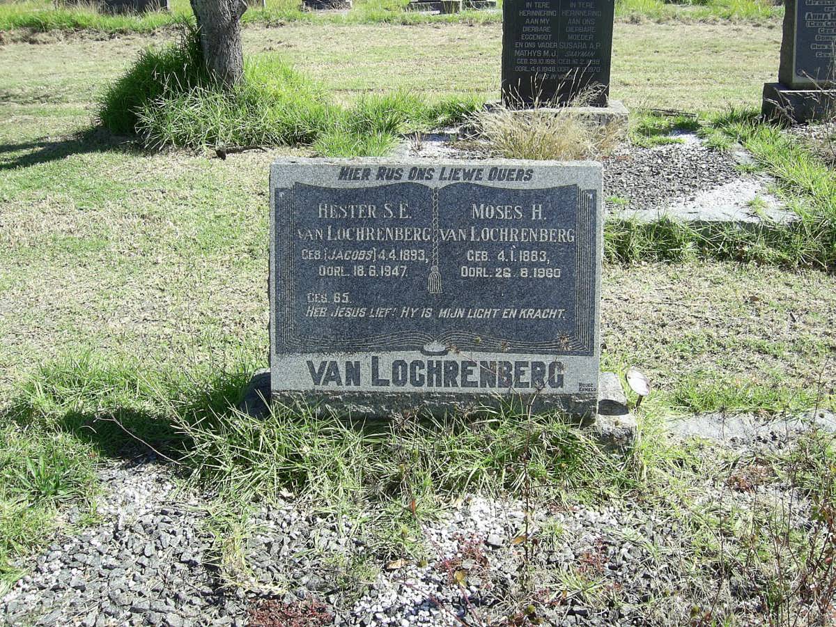 LOCHRENBERG Moses H., van 1883-1960 &amp; Hester S.E. JACOBS 1893-1947