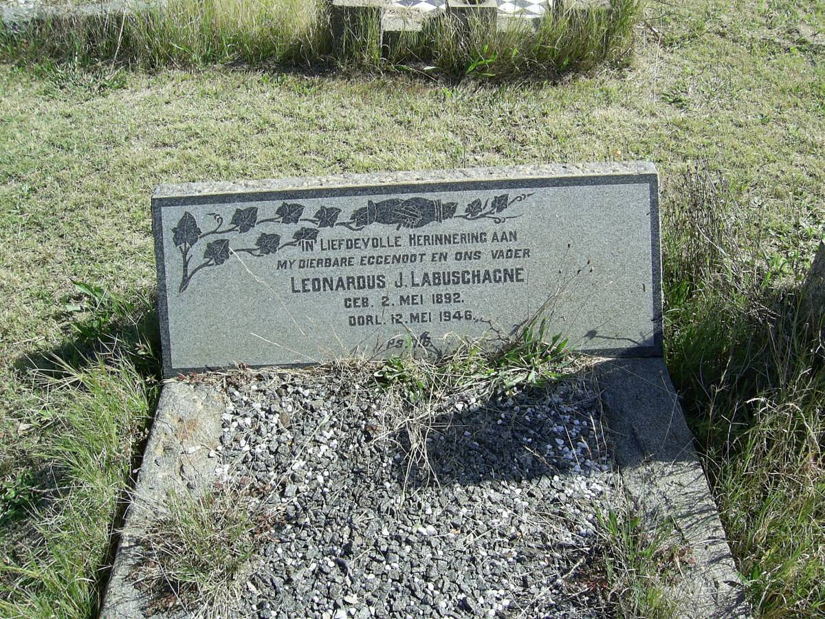 LABUSCHAGNE Leonardus J. 1892-1946