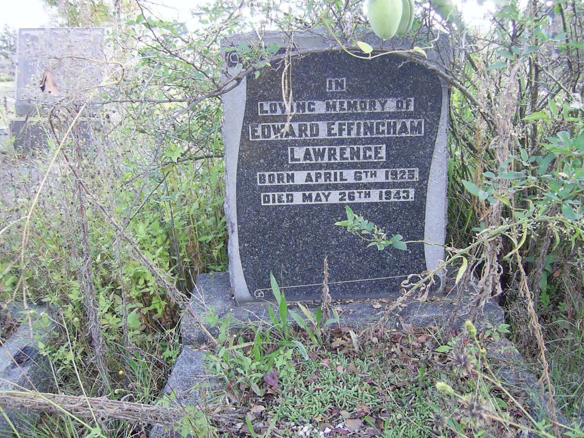 LAWRENCE Edward Effingham 1925-1943
