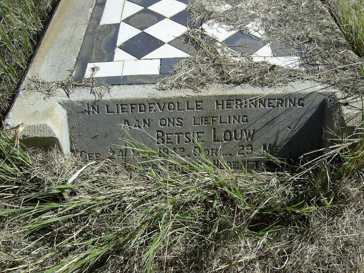 LOUW Betsie 1942-