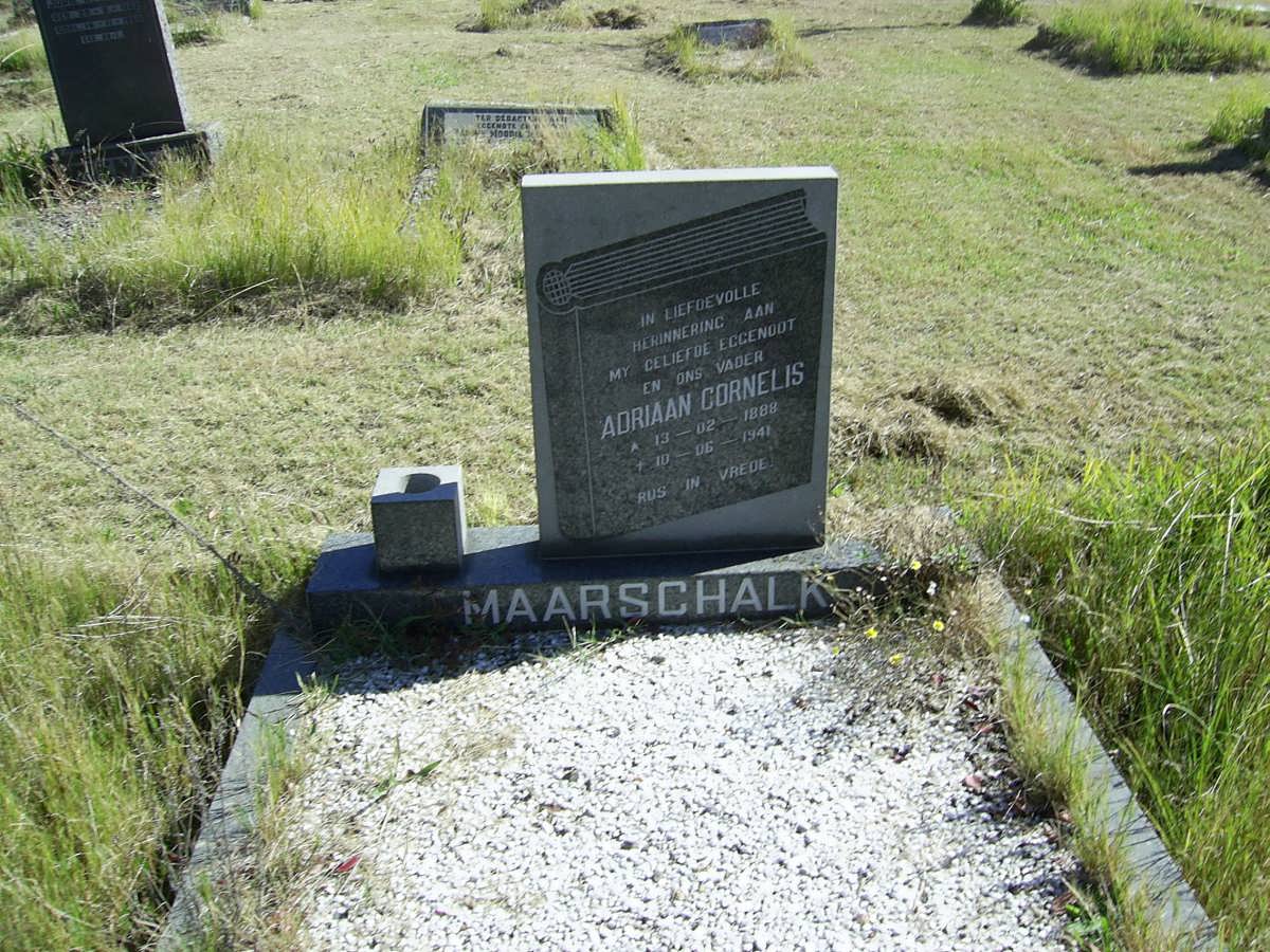 MAARSCHALK Adriaan Cornelis 1888-1941