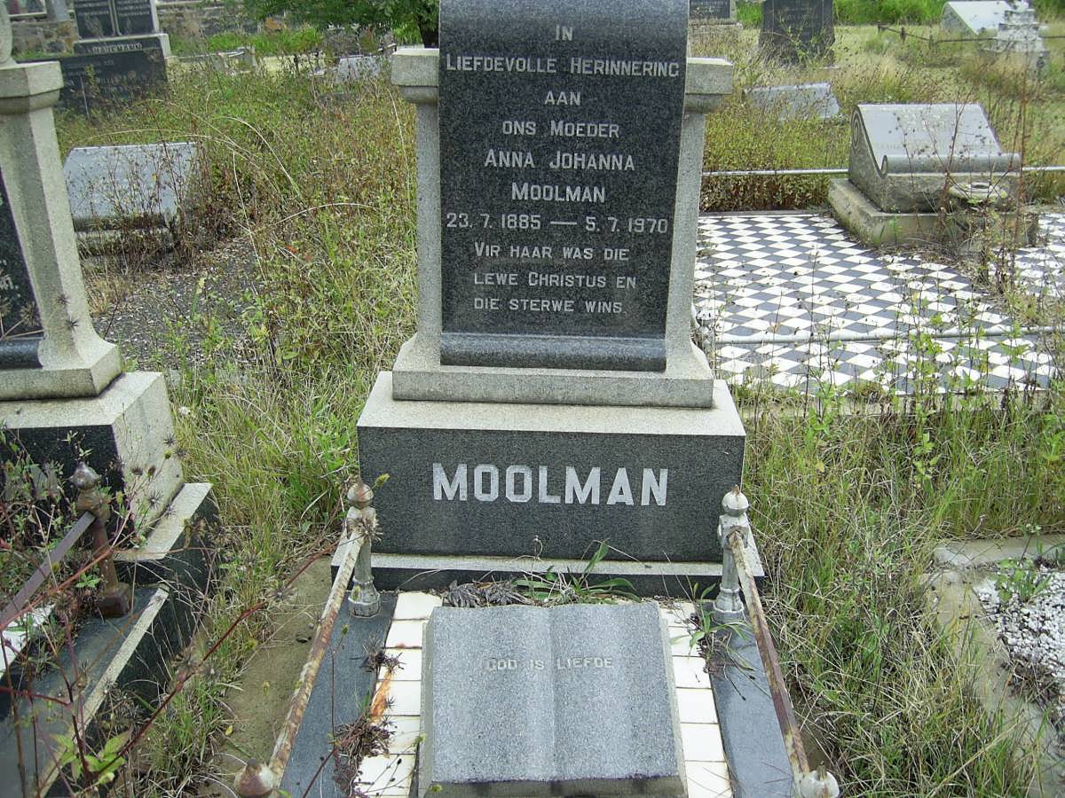 MOOLMAN Anna Johanna 1885-1970