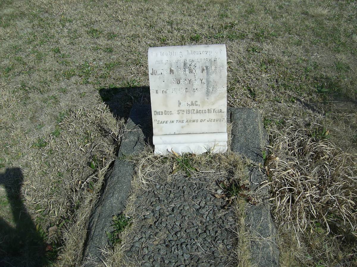 McLEAN John ? :: McLEAN Mary Ann ? :: McLEAN Morag  -1917