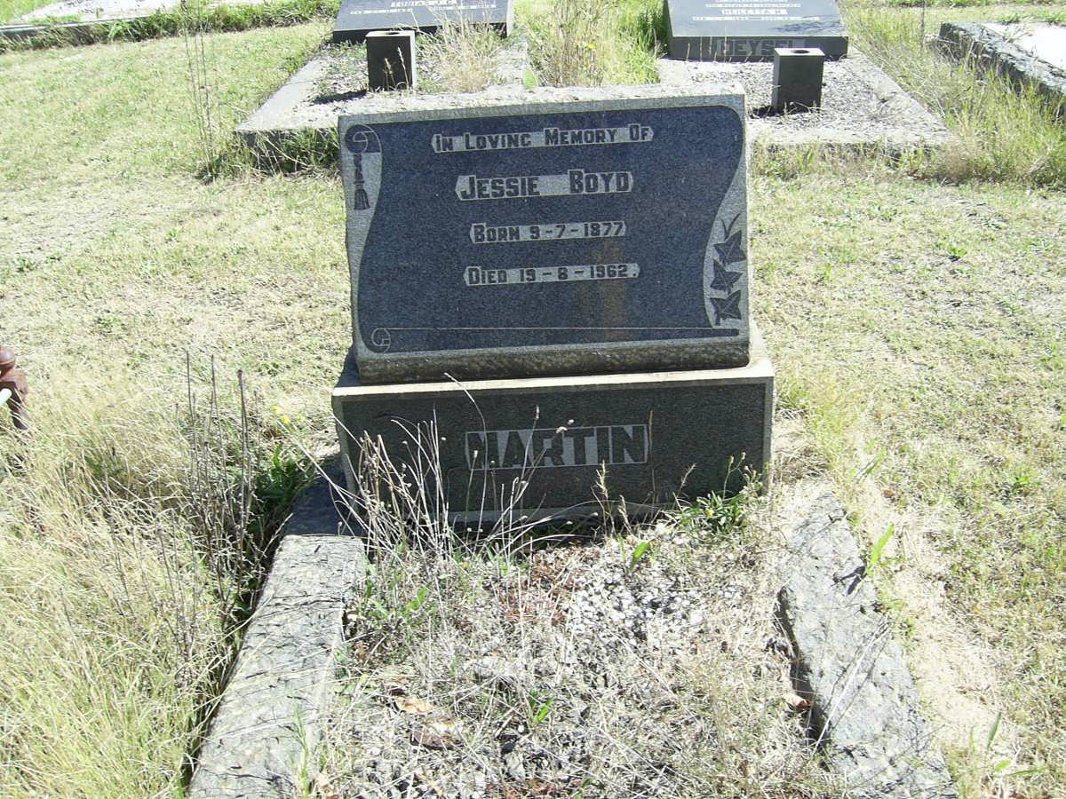 MARTIN Jessie Boyd 1877-1962
