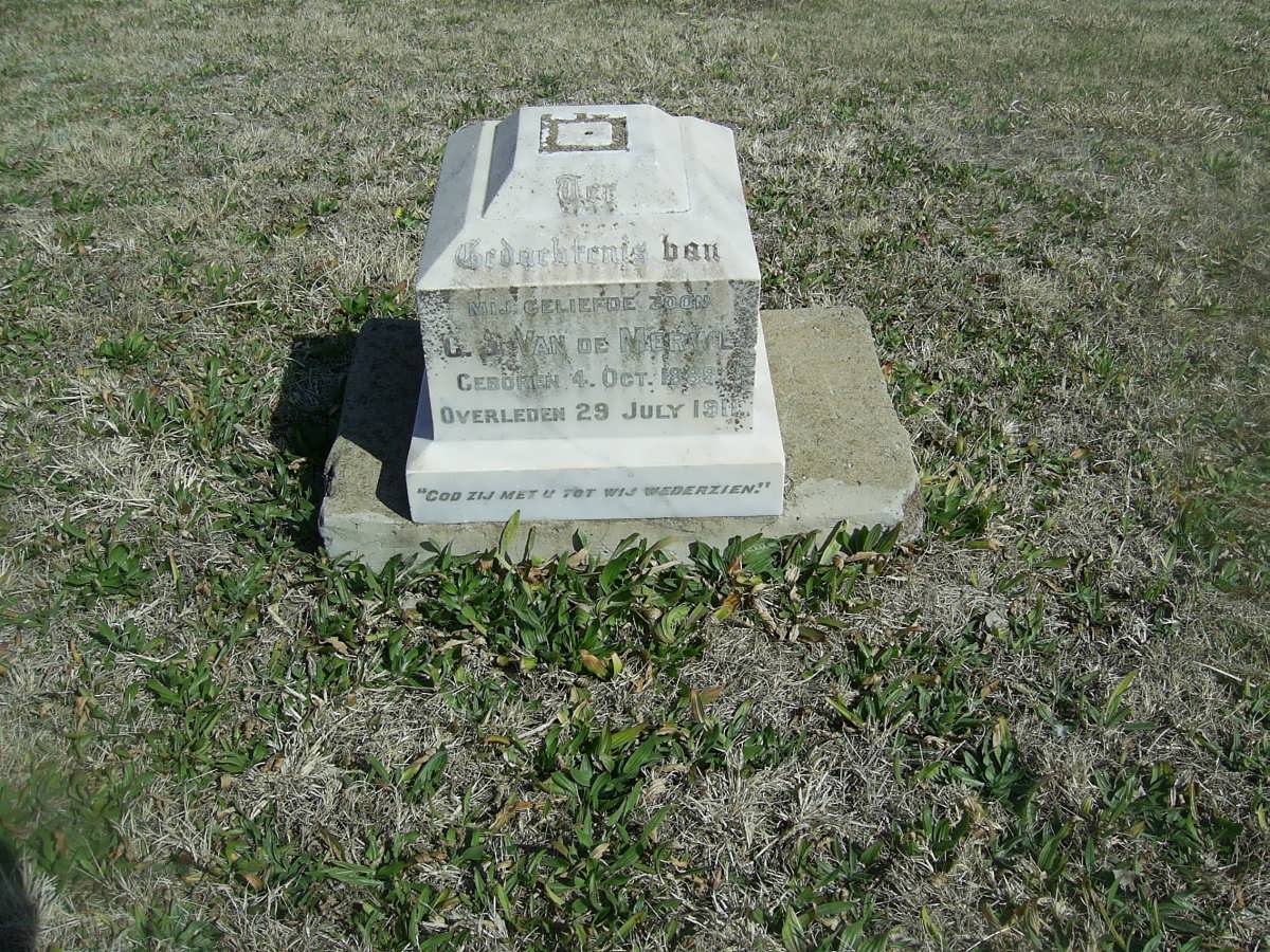 MERWE C.?. van der 1889-1911