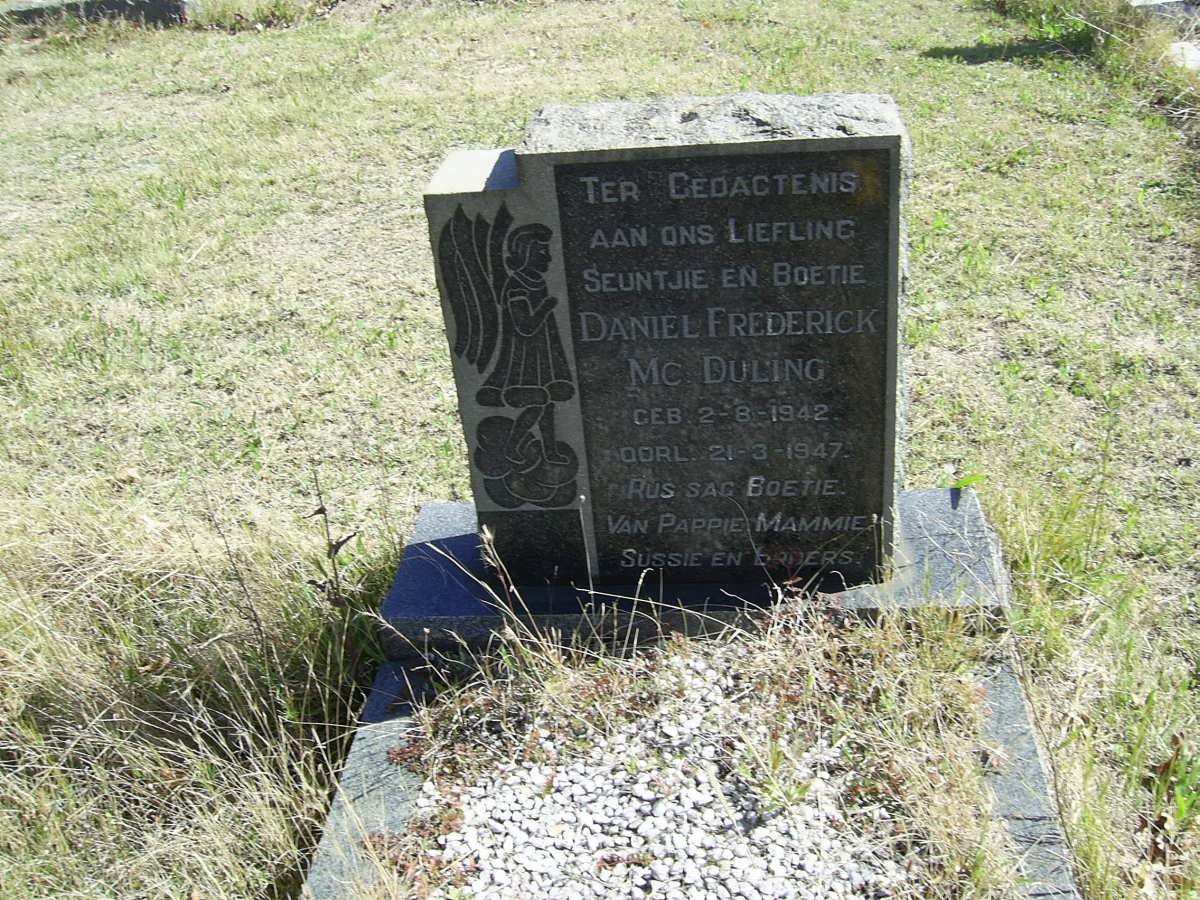 McDULING Daniel Frederick 1942-1947