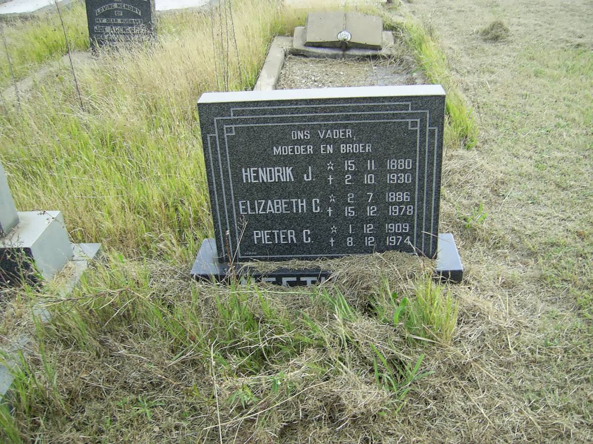 NEETHLING Hendrik J. 1880-1930 &amp; Elizabeth C. 1886-1978 :: NEETHLING Pieter C. 1909-1974