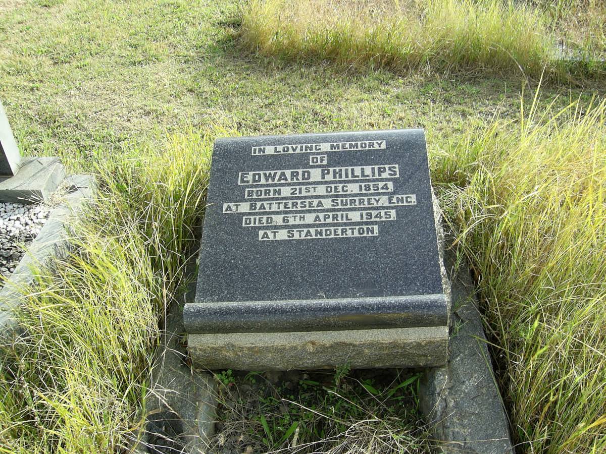 PHILIPS Edward 1854-1945