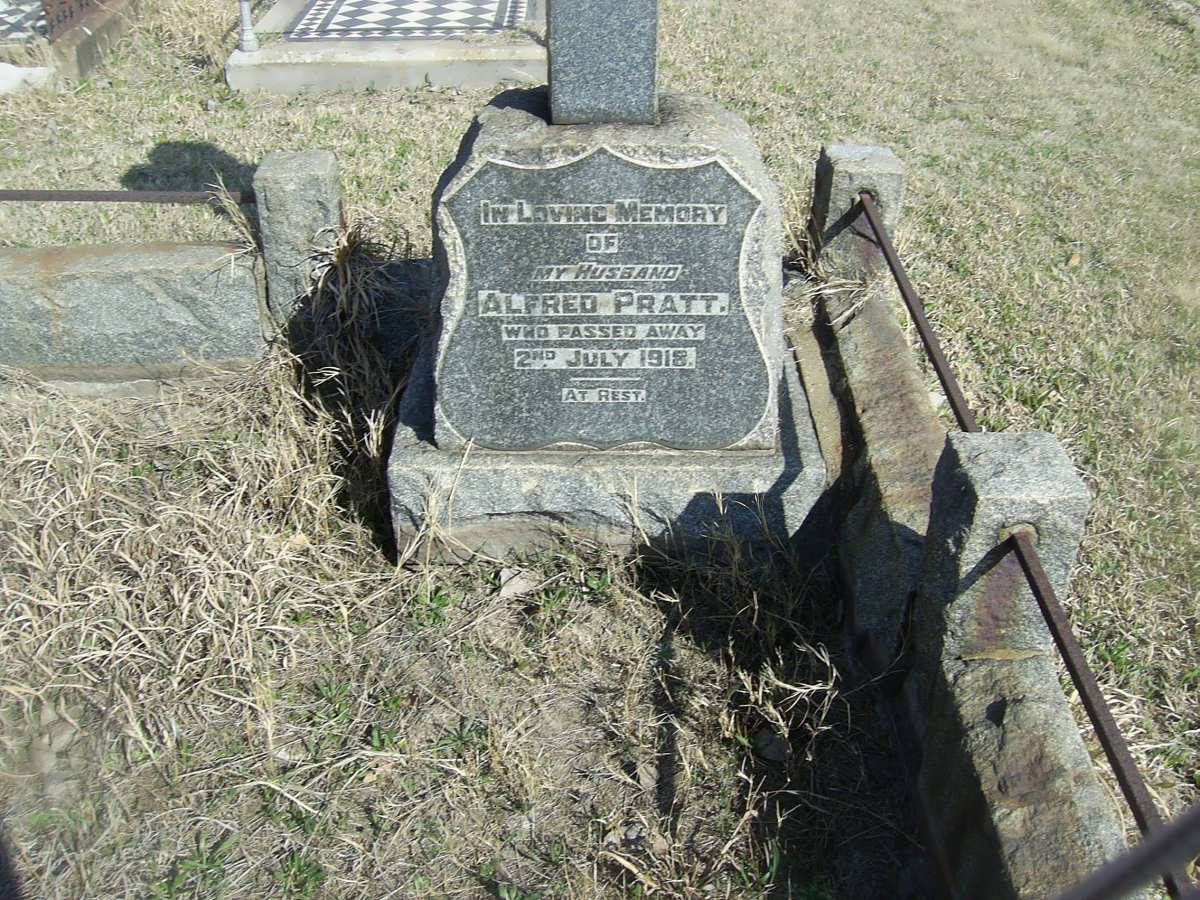 PRATT Alfred  -1918