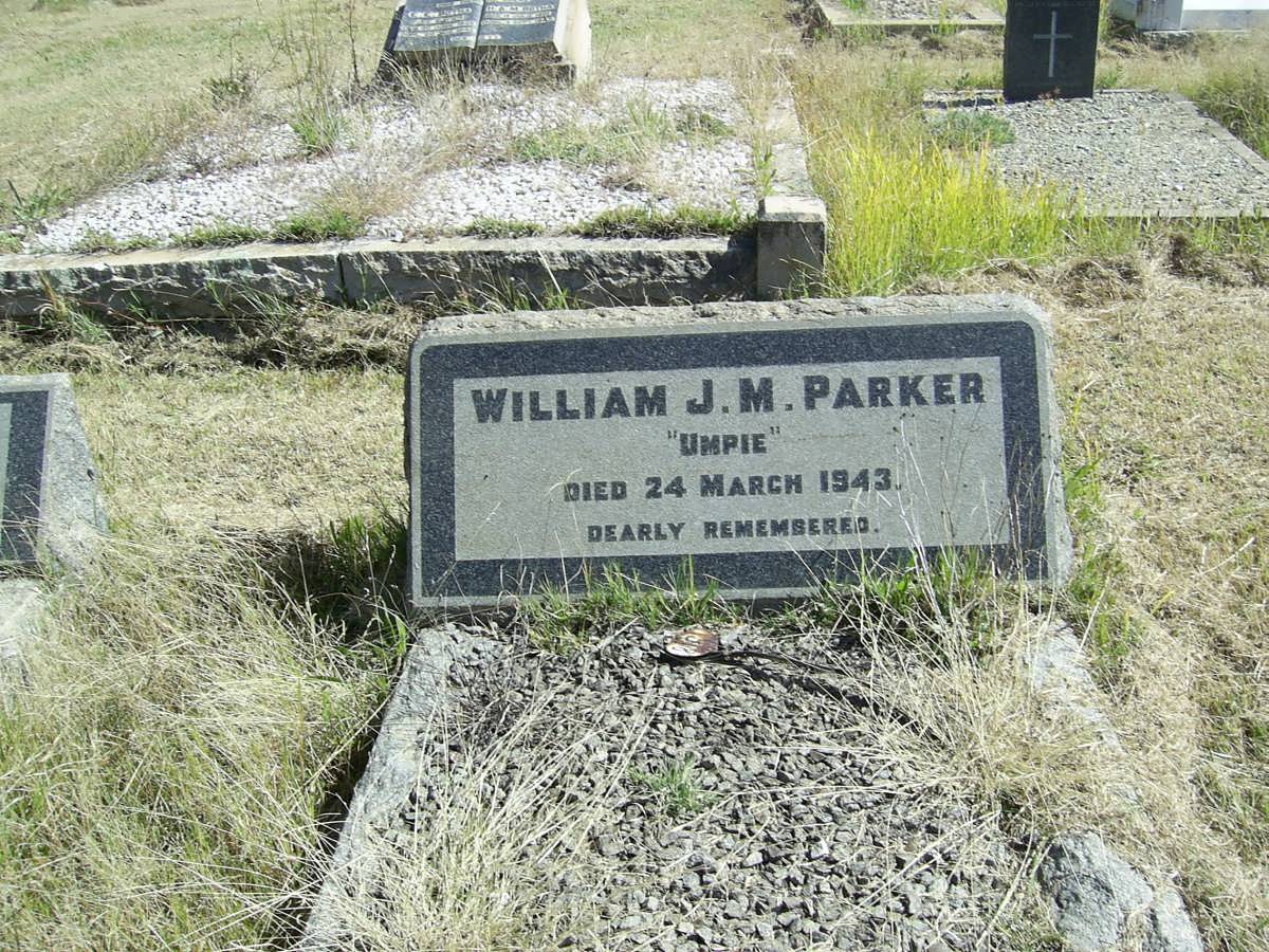 PARKER William J.M. -1943