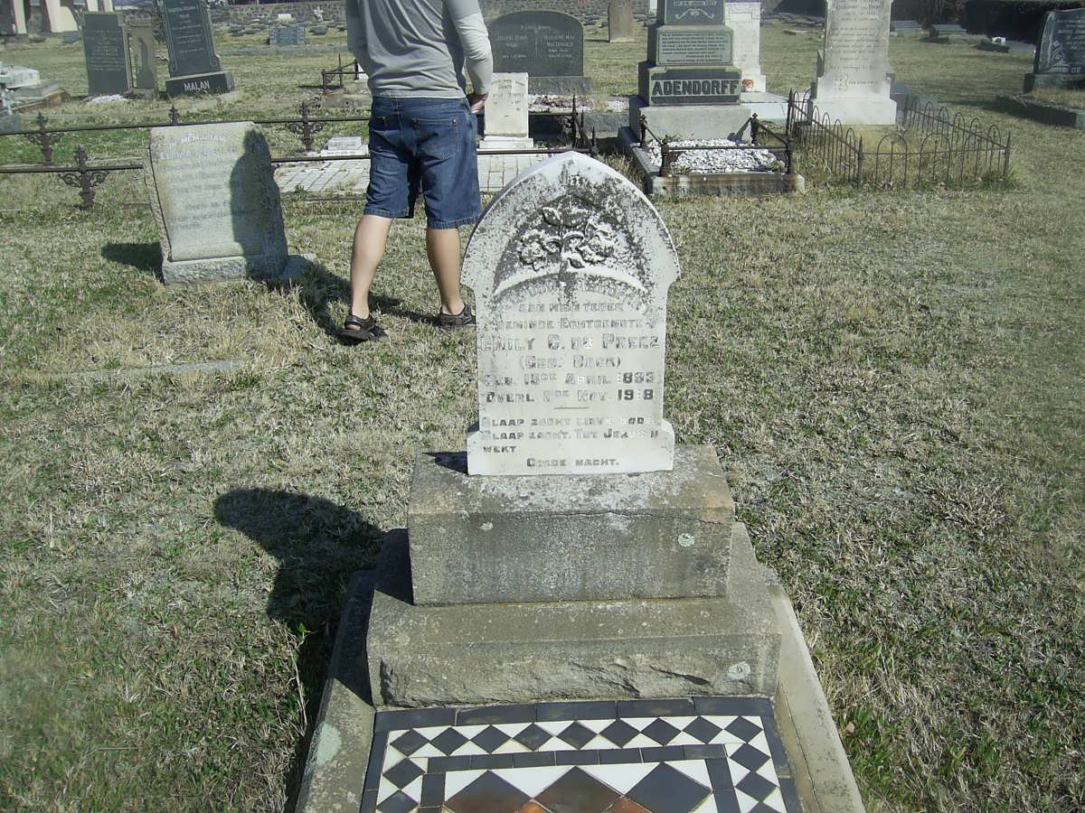 PREEZ Emily C., du 1893-1918