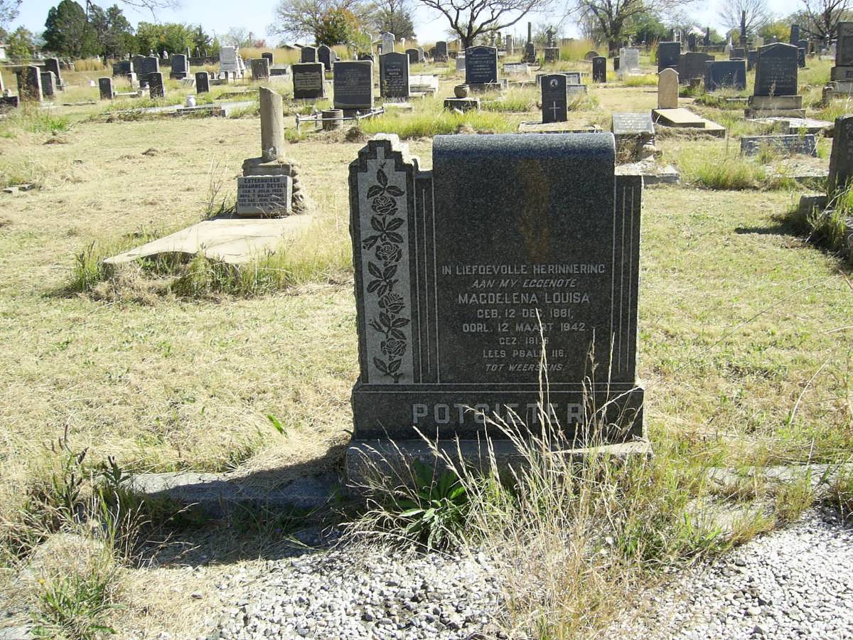 POTGIETER Magdalena Louisa 1881-1942