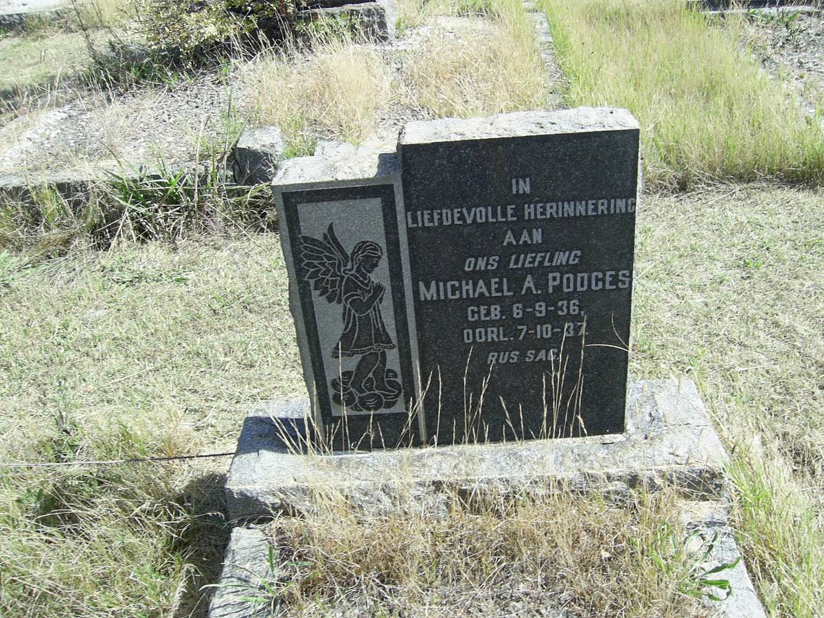 PODGES Michael A. 1936-1937