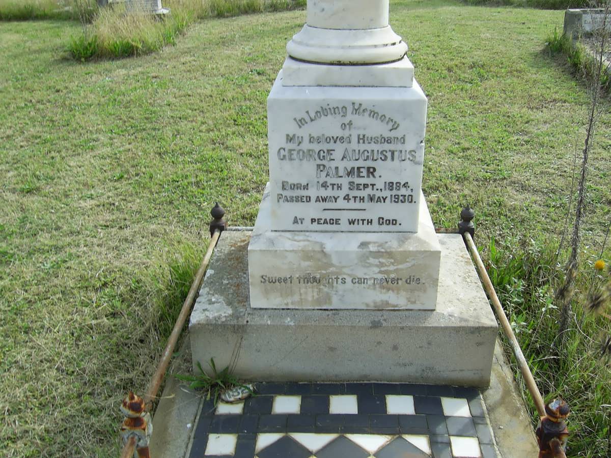 PALMER George Augustus 1884-1930