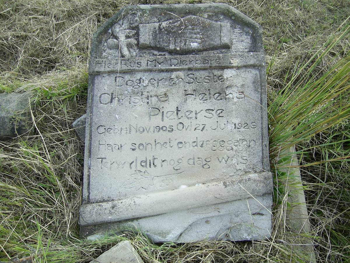 PIETERSE Christina Helena 1905-1929