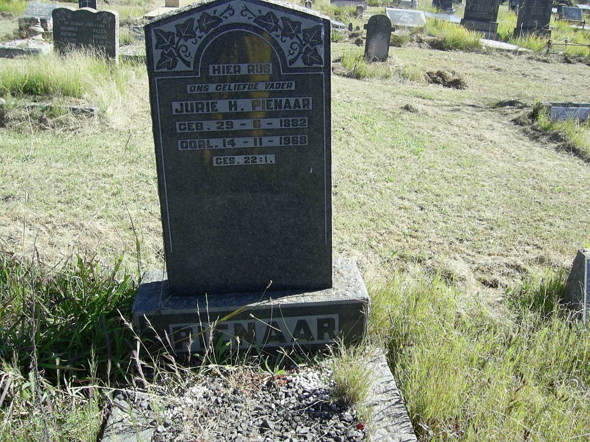 PIENAAR Jurie H. 1882-1968