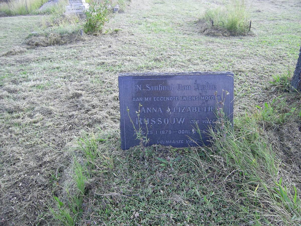 RUSSOUW Anna Elizabeth nee VILLE? 1879-