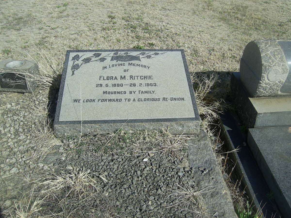RITCHIE Flora M. 1880-1953