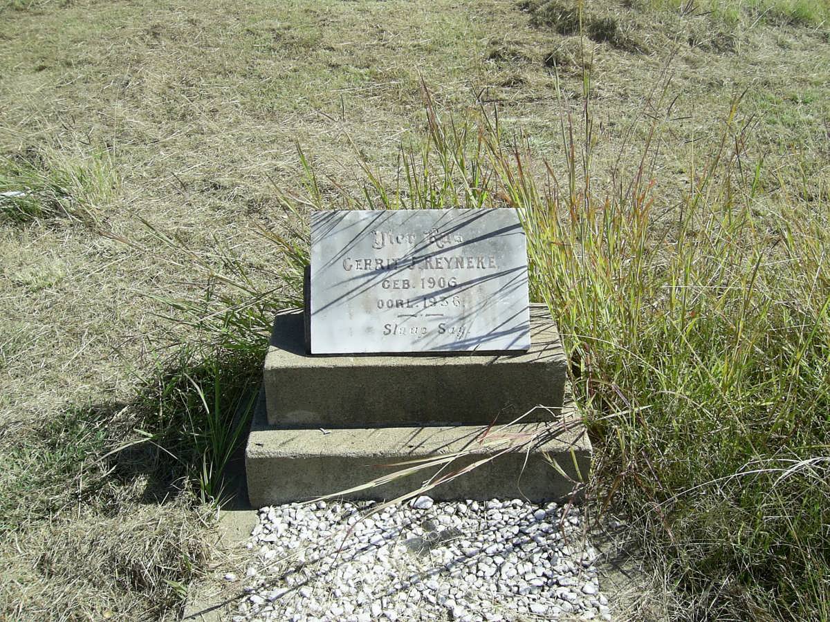 REYNEKE Gerrie J. 1906-1936