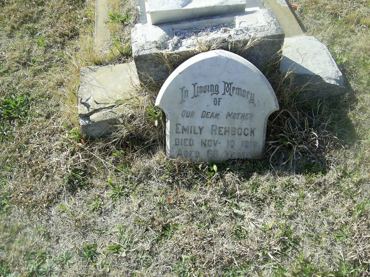 REHBOCK Emily  -1918