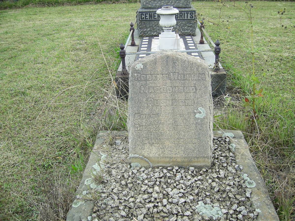 RUSHTON Robert William MacDonald
